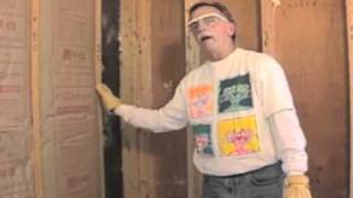 Right Vs Wrong Installing Insulation Batts In Exterior Walls  Part One [upl. by Halak456]