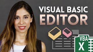 Excel VBA tutorial for beginners The Visual Basic Editor VBE [upl. by Tamiko]