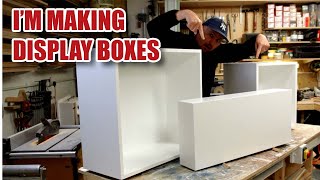 Making MDF Display Boxes amp Display Plinth  Pedestal Timelapse [upl. by Ecnerewal]