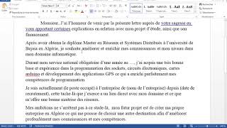 10 Comment rédiger sa lettre explicative [upl. by Marcoux]