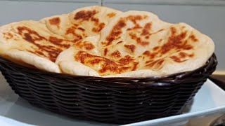 SOFT NAAN RECIPE  How to make Easy Naan Bread in Minutes  Nina Kitchen [upl. by Lundt]