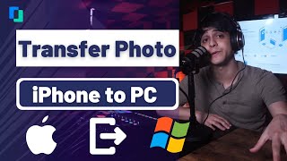 3 Ways to Transfer Photos from iPhone To PC 2021 [upl. by Macpherson]