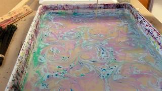 How to Paper Marbling [upl. by Iclek]