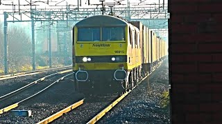 Trains at Acton Bridge Station WCML  140122 [upl. by Merritt361]