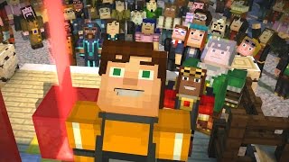 Minecraft Story Mode  New Heroes 19 [upl. by Acirderf377]