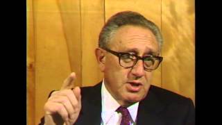 Henry Kissinger interview at Ball State University 1987 [upl. by Hays]