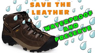 How to Waterproof and Preserve Nubuck Leather Hiking Boots [upl. by Mail]