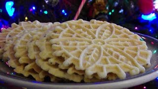 Gluten Free Pizzelles  Anise Flavored [upl. by Earley]