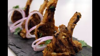 Chilli Garlic Lamb Chops  Sanjeev Kapoor Khazana [upl. by Aneeles]