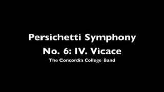 Persichetti Symphony No 6 IV Vivace [upl. by Eelnayr]