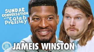 JAMEIS WINSTON Sundae Conversation with Caleb Pressley [upl. by Eyahc]