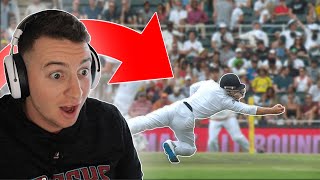 Professional Baseball Player Reacts To The 40 GREATEST CRICKET CATCHES ft Alex King [upl. by Domash]