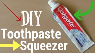 How to make a Toothpaste Squeezer [upl. by Aratahc]