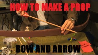 How to make a Prop Bow and Arrow [upl. by Irallih]