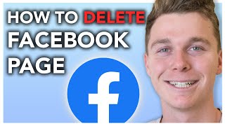 How to Delete a Facebook Page [upl. by Dnalerb]