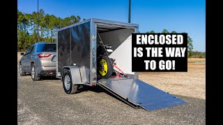 Harbor Freight Utility Trailer Build DIY utilitytrailer [upl. by Eilujna725]