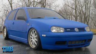 MK4 Volkswagen Golf GTI Review The Obnoxious Turbo Fluttering Eurofighter [upl. by Yuhas575]