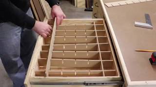 Amazing Adjustable Drawer DIY Dividers [upl. by Yajet764]