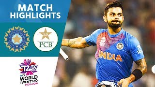 Kohli Stars In India Win  India vs Pakistan  ICC Mens WT20 2016  Highlights [upl. by Kleon]