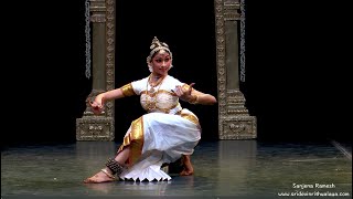 Sharada Kouthuvam by Sanjena Ramesh  Sridevi Nrithyalaya  Bharathanatyam Dance [upl. by Renferd]