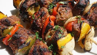 How to make beef kabobs Easy Beef Kabobs Recipe [upl. by Reddin]