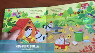 KidsBooks Детская звуковая книга Usborne Farm Sounds Books Noisy Books [upl. by Imeon]