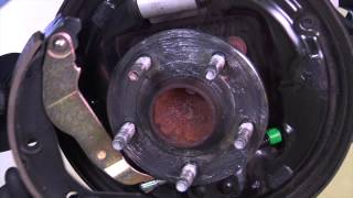 How to Replace Brake Shoes  AutoZone [upl. by Huggins150]