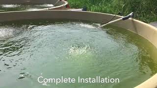 Recirculation Aquaculture System Setup [upl. by Corvese]