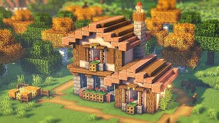 🏡 Minecraft Tutorial  Casa Para Survival ⚒️ [upl. by Ayal]