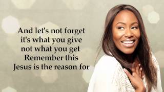 Mandisa  Its Christmas Official Lyric Video [upl. by Kcerred637]