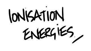 AQA ALevel Chemistry  Ionisation Energies [upl. by Oeramed310]