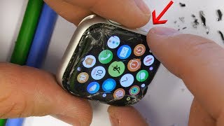 Glass Only Apple Watch 4 Screen Fix  NEARLY IMPOSSIBLE [upl. by Lam]