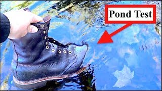 How to Water Proof Leather Boots [upl. by Bradwell]