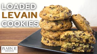 Loaded Levain Cookies Recipe  Chocolate Chip Walnut Cookie  Shorts Favourites [upl. by Brigg]