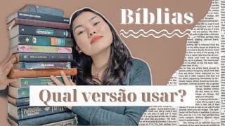 Qual versão da Bíblia usar para COMEÇAR A LER  Diferença entre as traduções [upl. by Leatrice258]