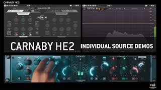 Carnaby HE2  Sound Demos  Individual Sources [upl. by Benedict831]