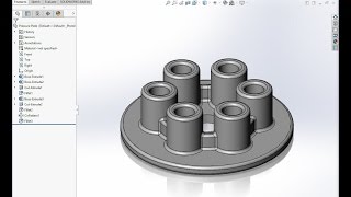 SOLIDWORKS Tutorial quotIntroduction to SOLIDWORKS My first partquot 0110 [upl. by Mcgean160]