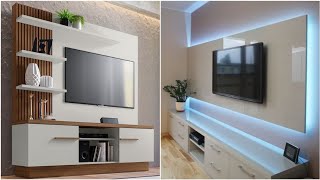 200 Modern TV cabinets 2025 TV units for living room wall decorating ideas [upl. by Caesar235]