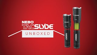 NEBO Unboxed TAC SLYDE  300 Lumen Tactical Flashlight amp Lantern [upl. by Yebloc]