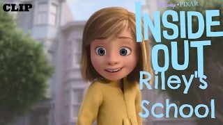 Rileys First Day at School  Disney Pixar  Inside Out  Clip [upl. by Ztnahc]