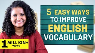 5 Easy Ways to Improve Your English Vocabulary [upl. by Fessuoy]