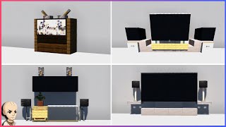 How to Make a WORKING TV in Minecraft PE Command Blocks [upl. by Arraes]