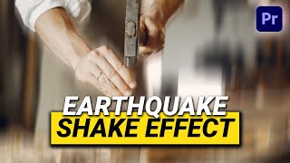 How to Create a CAMERA SHAKE Premiere Pro Tutorial [upl. by Langelo]