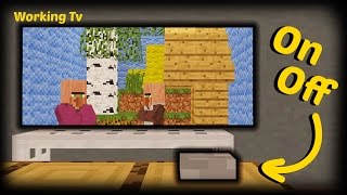 Minecraft 5 TV Designs to Improve Your House Easy Build Hacks [upl. by Midan629]