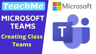 Creating a Class in Microsoft Teams [upl. by Nnylrac]