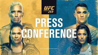 UFC 269 Prefight Press Conference [upl. by Calesta192]