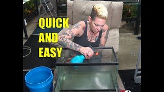 HOW TO Clean Used Aquariums [upl. by Elyak]