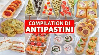 10 IDEE DI ANTIPASTI PER VIGILIA NATALE E CAPODANNO  10 Ricette Facili per il Buffet delle Feste [upl. by Cherian]