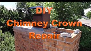 DIY Chimney Crown repair [upl. by Kylie]