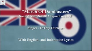 March Of Dambusters  With Lyrics [upl. by Hartzke]